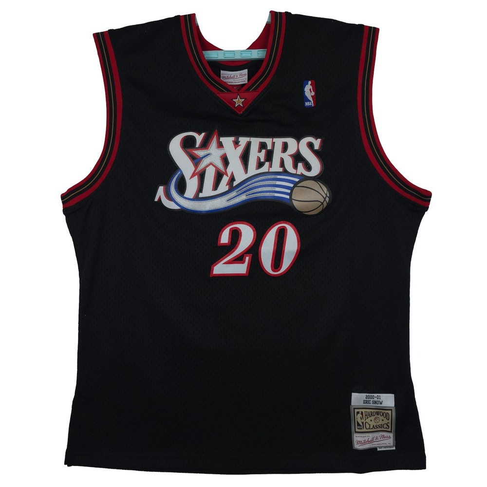 Eric Snow Philadelphia 76ers Mitchell & Ness NBA XL XLarge Jersey 2000-01 NWT